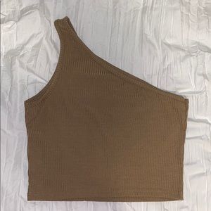 Off the shoulder crop top